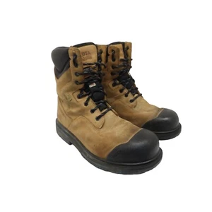 Dakota Herren 8" Stahlkappe Stahlplatte Quad Komfort Arbeitsstiefel 8522 Weizen 10,5 W - Bild 1 von 7