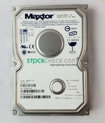 Maxtor E-H011-02-3122 Hard Disk Drive - Image 1 of 2
