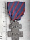 Antique Medal Voluntary Service Ranks the Free French Badge Rare Commemorative