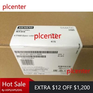 1 New Siemens 6AV6647-0AC11-3AX0 SIMATIC HMI KTP600 6" Panel 6AV6 647-0AC11-3AX0 - Picture 1 of 1