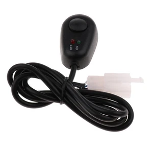 12V 2A Car Auxiliary Light Sticky Button Switch with Red / Green LED - Picture 1 of 5