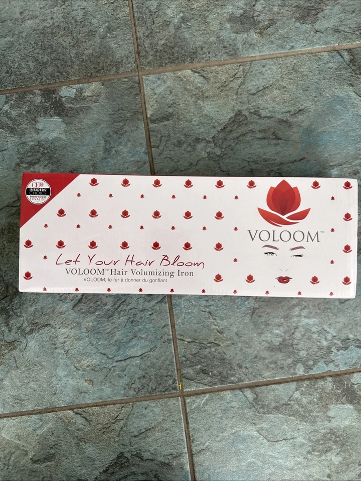 NUEVA PLANCHA DE PELO VOLOOM clásica voluminizadora - blanca Foto 1 de 4