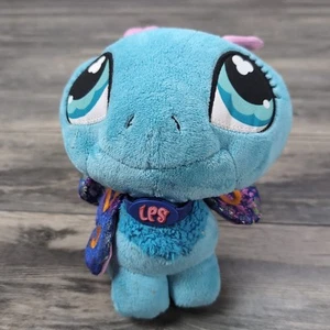 LPS Littlest Pet Shop Blue Butterfly 2007 Embroidered Plush Stuffed Animal 9.5" - Picture 1 of 10