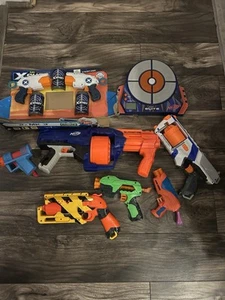 NERF gun Lot , Nerf Elite Target, Mix Kid Toy Lot, X Shot Sealed - Picture 1 of 6