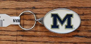 Michigan Wolverines University Key chain College Sports NCAA Lic. Fan Gear - Picture 1 of 2