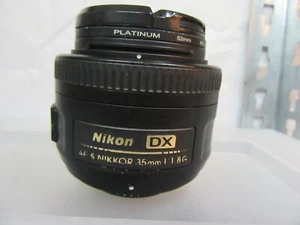 Nikon AF-S Nikkor 50mm f/1.8 G Lens - Picture 1 of 2