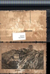 325480,Künstler AK Karlstein Burg Hrad Karlstejn 1590 - Bild 1 von 1