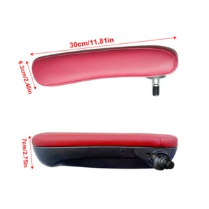 Car Front Driver Seat Armrest Left Inboard Fit For Fiat 500 Abarth Cabrio Easy - Picture 1 of 8