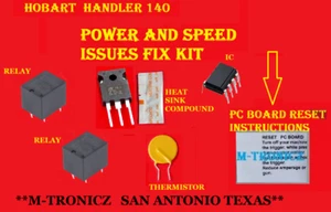 H. HANDLER 140 BOARD's # 256985 238877 REPAIR KIT + RESET INSTRUCTIONS - Picture 1 of 1