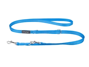 AMIPLAY REFLECTIVE Verstellbare Hundeleine 6 in 1 - Flexibel & sicher