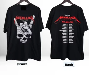Tour Metallica 2024 T-Shirt 2023 M72 Metal Band Music Event World Seasons S-5XL - Picture 1 of 1