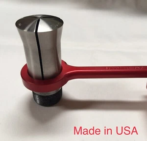  Keyed 5C Spannhülsenstop Schraubenschlüssel Werkzeug Drehmaschine CNC Maschine rot - Bild 1 von 7
