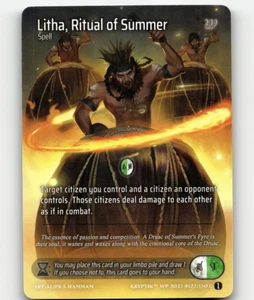 Kryptik TCG Litha, Ritual of Summer Wicked Prophecy Wave 1 - Picture 1 of 1