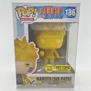 Funko Pop! Naruto Shippuden Naruto (Six Path) #186 Hot Topic Brilla GITD CONProtec - Imagen 1 de 6