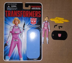 Figura Completa Guerrero Autobot GI Joe Arcee 2017 Exclusiva del Club de Coleccionistas - Imagen 1 de 6