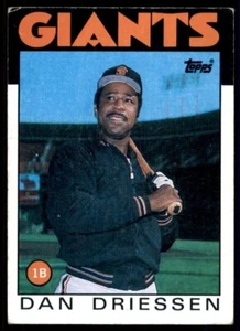 Topps Baseball #65 Dan Driessen 1986 - Foto 1 di 4