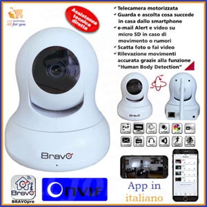 Telecamera di sorveglianza ip onvif camera 1080p hd 360 gradi per interno wifi - Foto 1 di 2