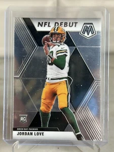 2020 Mosaic #264 Jordan Love Rookie Base NFL Debut Packers QB - Picture 1 of 2