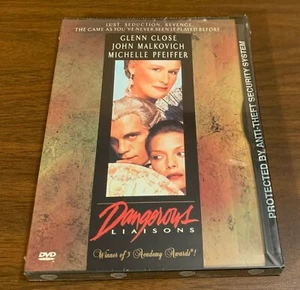 Dangerous Liaisons DVD, 1997, Glenn Close, John Malkovich, Michelle Pfeiffer NEW - Picture 1 of 3