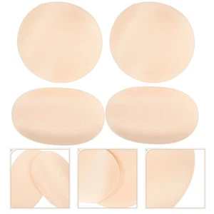 4 Pcs Hip Pad Fashion Waist Cotton Material Pads Padded Inserts for Bras - Picture 1 of 12