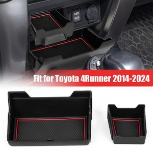 For Toyota 4Runner 2014-2024 Black Console Storage Drawer Box Tray Accessories - Picture 1 of 12