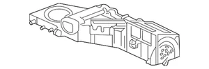 Genuine GM HVAC Heater Air Conditioning Evaporator and Blower Module 89023357 - Picture 1 of 2