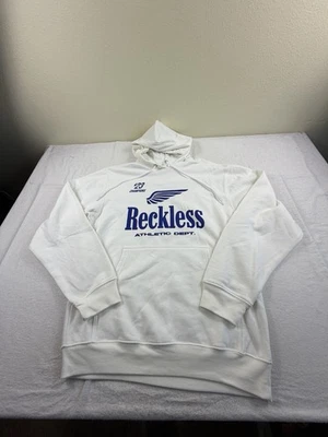 Sudadera con Capucha Young & Reckless Para Hombre Talla Med Pullover '23 Champions Blanco Y Azul $80 Foto 1 de 4
