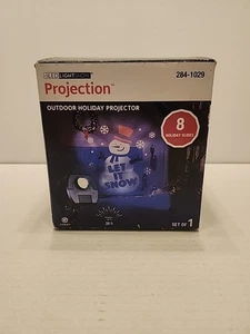 GEMMY Lightshow Projection Outdoor LED Projector 8 Holiday Slides Christmas - Picture 1 of 8