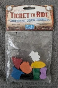 Ticket to Ride: Character Score Markers (Rare) - Picture 1 of 2