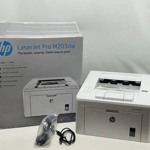 HP LaserJet Pro M203dw Mono Wireless Duplex Laser Printer - Picture 1 of 12