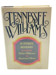 TENNESSEE WILLIAMS An Intimate Biography 1st Edition/1st Printing 1983 - Imagen 1 de 18