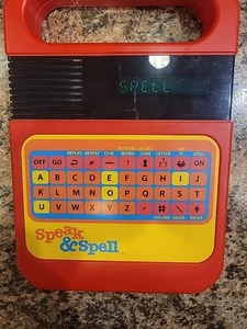 CLASSIC!! Speak and Spell Kahootz Electronic Learning Game 09624 Works Tested - Picture 1 of 7