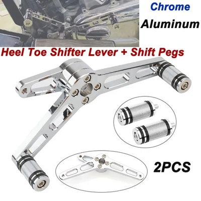 Front Heel Toe Shift Lever Shifter Pegs Pedal for Harley Sportster XL883 XL1200C — 第 1/4 张图片
