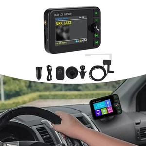 2 4 Inch LCD DABDAB Digital Radio for Cars in For Europe and For Australia - Picture 1 of 10
