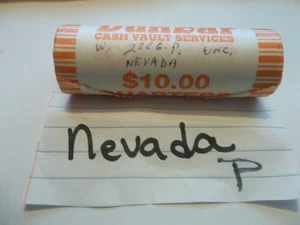 2006 P Nevada State quarter roll bank rolled uncirculated - Picture 1 of 3