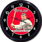 Shoeless Joe Jackson Cracker Jack Card Wall Clock Baseball Black Sox Cleveland 