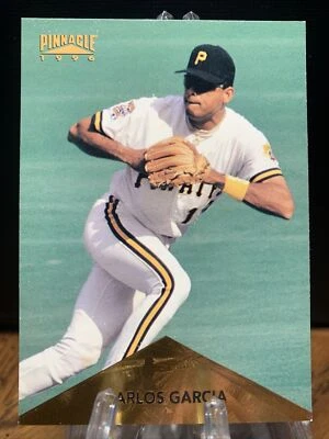 1996 Pinnacle Baseball Card Carlos Garcia Pittsburgh Pirates #285 - Image 1 of 2