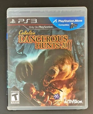 Cabela's Dangerous Hunts 2011 (Sony PlayStation 3, 2010) PS3 Game CIB Complete - Image 1 of 3