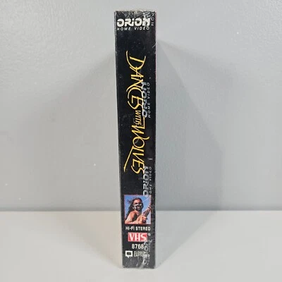Dances with Wolves VHS 1990 First Release Orion Watermark New Sealed - Image 1 of 4