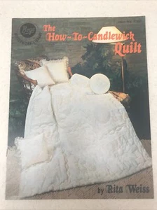 New Quilt The How-To-Candlewick Quilt By Rita Weiss Blue Needlework Library - Picture 1 of 11