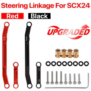 Metal Steering Linkage Link Rod for Axial SCX24 AXI90081 AXI00002 1/24 RC Car - Picture 1 of 14