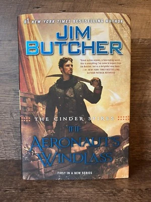 The Aeronaut's Windlass Jim Butcher The Cinder Spires 1st Edition 1st Print NICE - Image 1 of 4