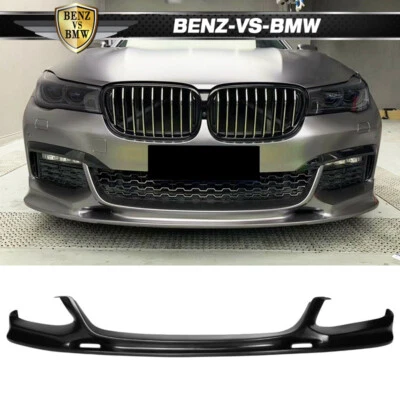 Fits 2016-2018 BMW G11 G12 7 Series M Sport Front Bumper Lip PU - Polyurethane - Image 1 of 4