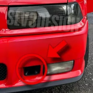 Prese d'Aria Paraurti Anteriore BMW E36 (1990-1999) - Air Duct Raffreddamento - Picture 1 of 4