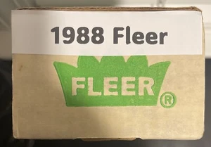 1988 Fleer Baseball Factory Box Opened Complete Set NRMT - Picture 1 of 2