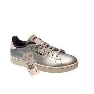 Adidas Urban Court Womens Vegan Matte Silver Tennis Shoes Size 8 NWT/NWOB - Picture 1 of 9
