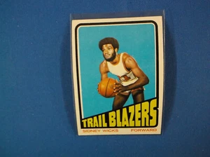 1972 /73 Topps Basketball # 20 Sidney Wicks RC NMT + - Picture 1 of 3