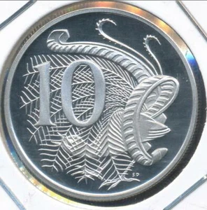Australia 1983 Ten Cents 10c Elizabeth II - Proof - Bild 1 von 3