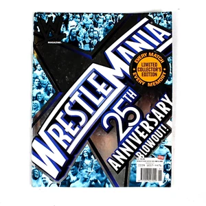 WWE Wrestlemania 25th Anniversary Limited Edition 2009 Collectors Magazine - Picture 1 of 2