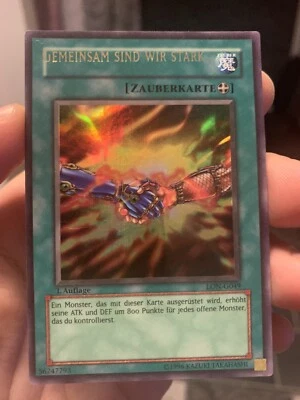 Yugioh   United We Stand Lon-049 Ultra Rare German misprint hot! - Image 1 of 4